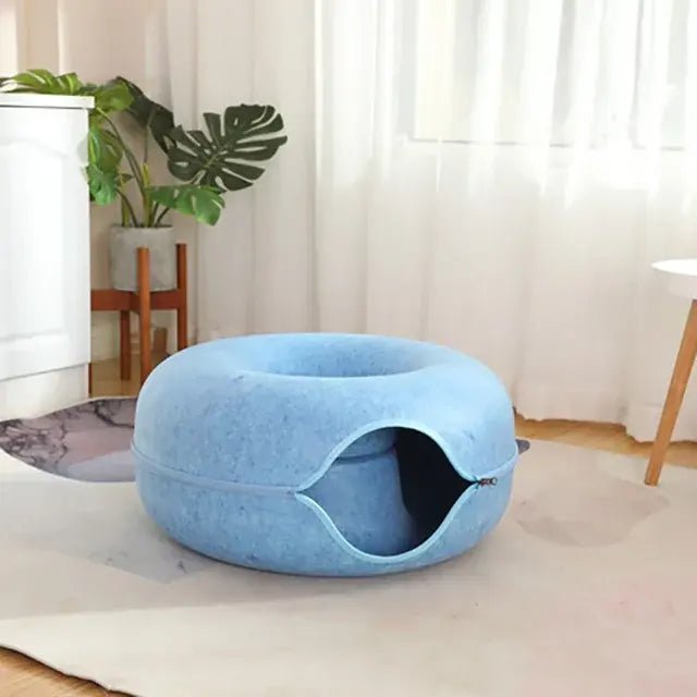 Lit pour Chat - ChatCondo™ - Bleu - Chat Bouge