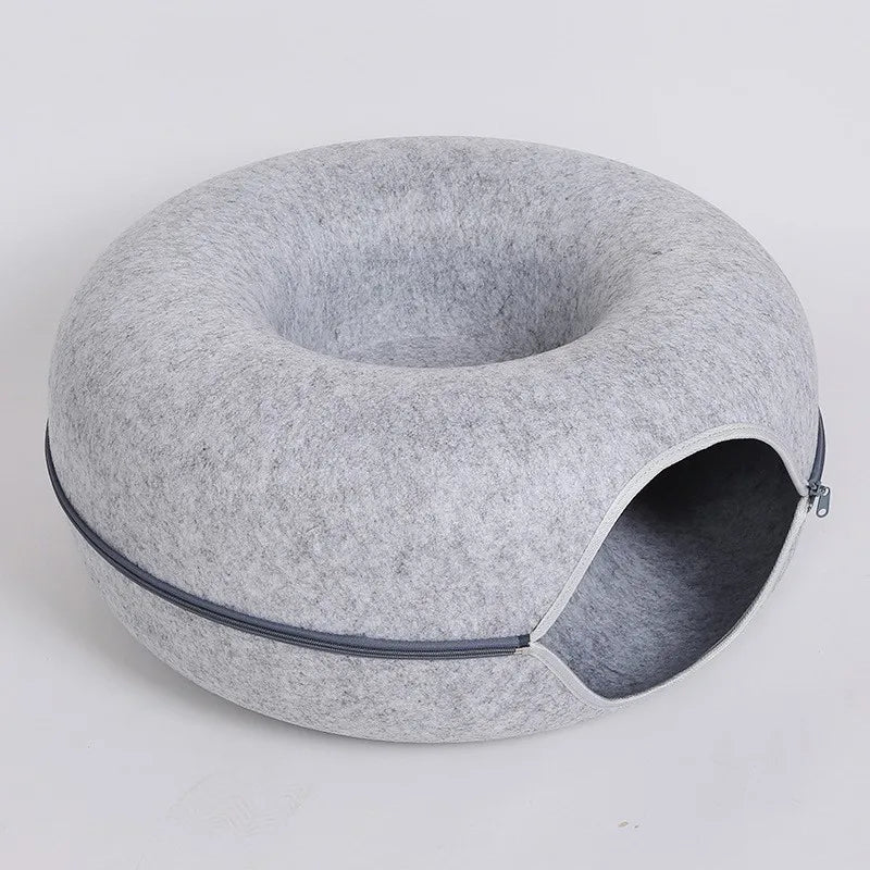 Lit pour Chat - ChatCondo™ - Gris Clair - Chat Bouge