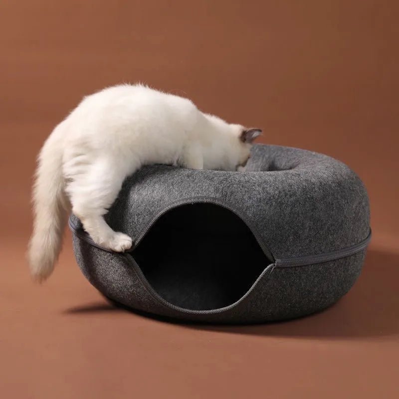 Lit pour Chat - ChatCondo™ - Gris Foncé - Chat Bouge