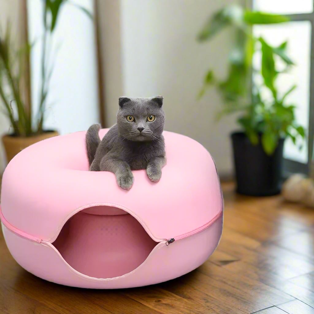 Lit pour Chat - ChatCondo™ - Rose - Chat Bouge