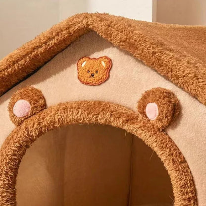 Maison Chat - PetCocon™ - Marron - Chat Bouge