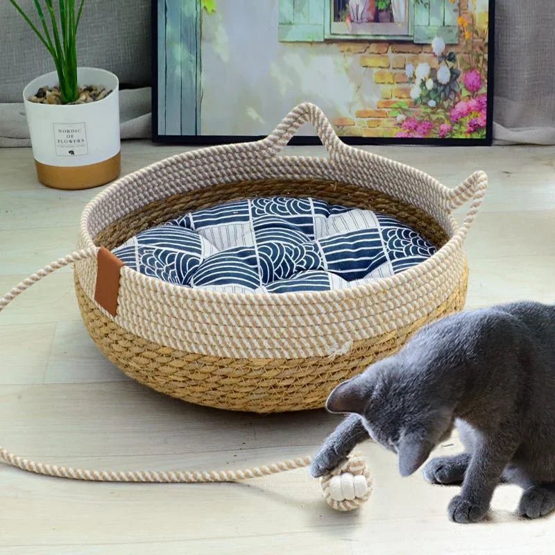 Panier pour chat - Chanier™ - Chat Bouge